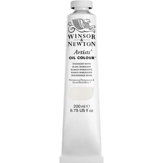 Artist-Grade Oil Paint – Iridescent White, 200 Ml (Shade S1) 1