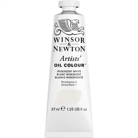 Artist-Grade Oil Paint – Iridescent White, 37 Ml Tube 1