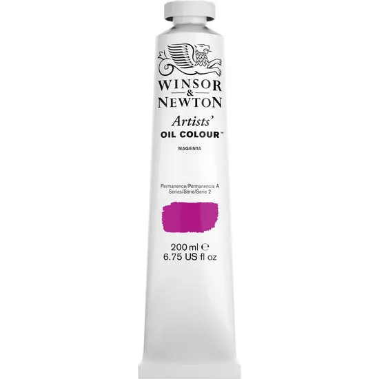 Artist-Grade Oil Paint – Magenta, 200Ml Tube, Series 2 1