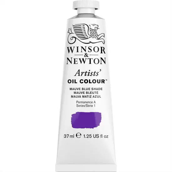 Artist-Grade Oil Paint - Mauve Blue Shade, 37 Ml 1