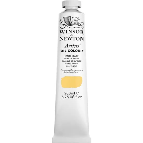 Artist-Grade Oil Paint - Naples Yellow, 200Ml (Series 1) 1
