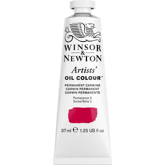 Artist-Grade Oil Paint – Permanent Carmine, 37Ml (Rich Pigment, Slow-Drying) 1