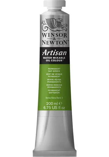 Artist-Grade Oil Paint – Permanent Sap Green, 200 Ml, Series 2 1