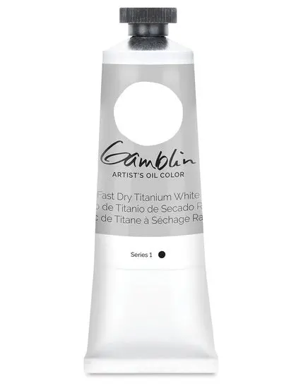 Artist-Grade Oil Paint – Titanium White, 37 Ml Tube (Series 1) 1