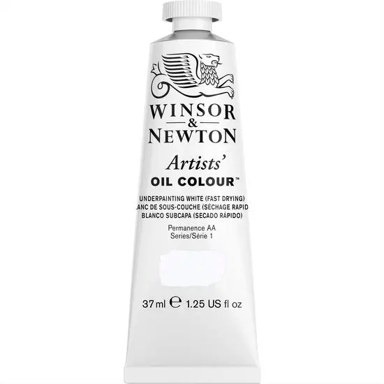 Artist-Grade Oil Paint – Underpainting White, 37 Ml Tube 1