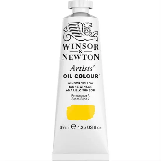 Artist-Grade Oil Paint – Winsor Yellow, 37 Ml Tube 1
