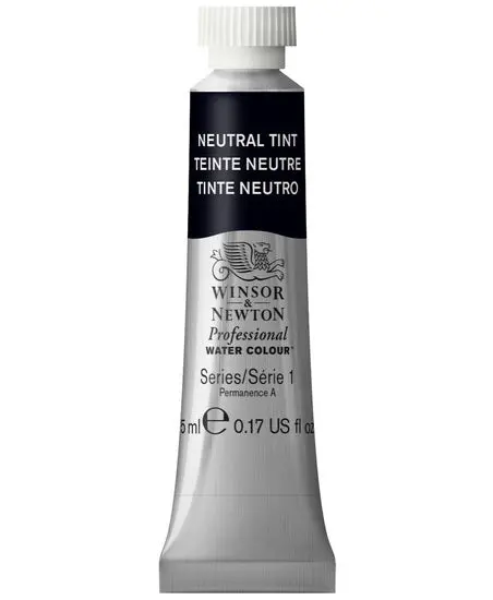Artist-Grade Watercolor – Neutral Tint, 5 Ml Tube (Series 1) 1