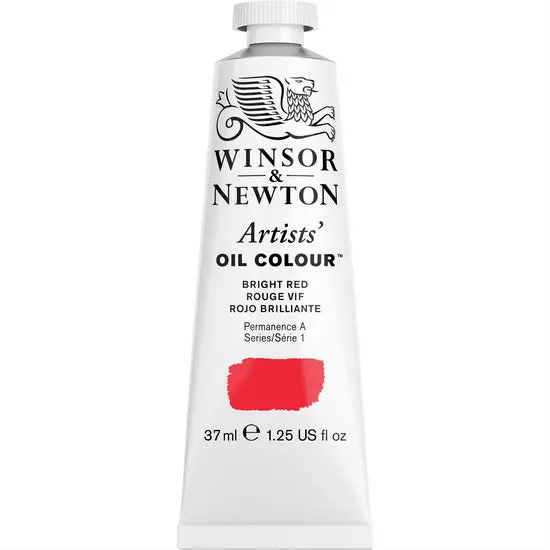 Artist Oil Paint – Bright Red Hue, 37Ml High-Pigment Formula (S1 Series) 1