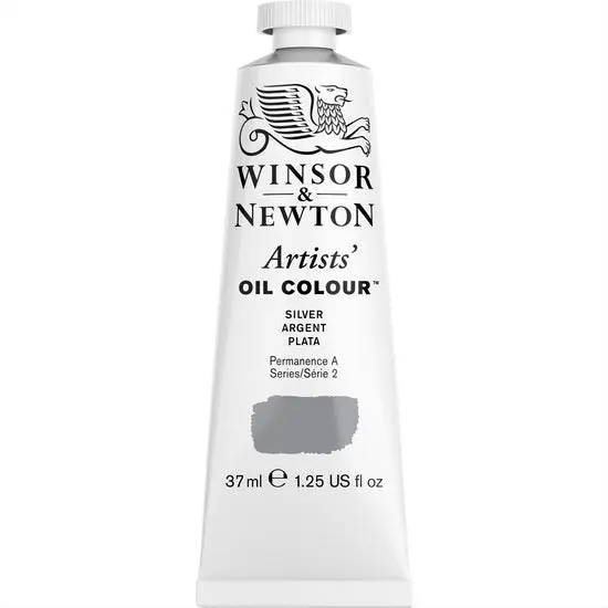 Artist Oil Paint – Metallic Silver, 37Ml, Series S2 1