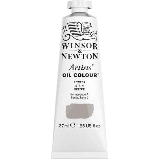 Artist Oil Paint – Pewter, 37 Ml (Series 2) 1