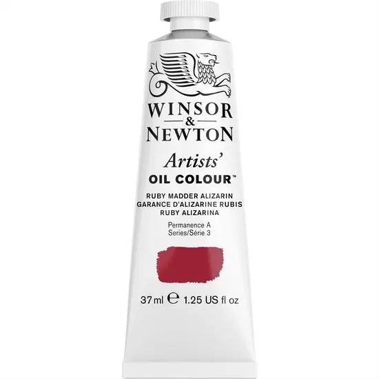 Artist Oil Paint – Ruby Madder Alizarin, 37Ml Premium Pigment (S3 Series) 1
