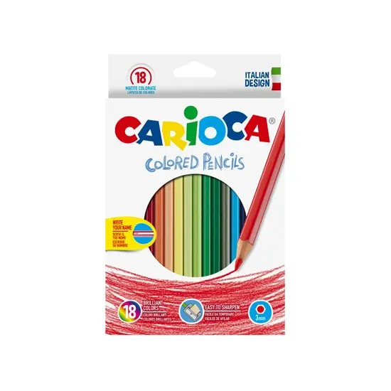 Assorted Colored Pencil Set – 18-Piece Premium Pack 1
