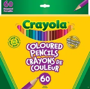 Assorted Colored Pencil Set – 60-Piece Collection 1