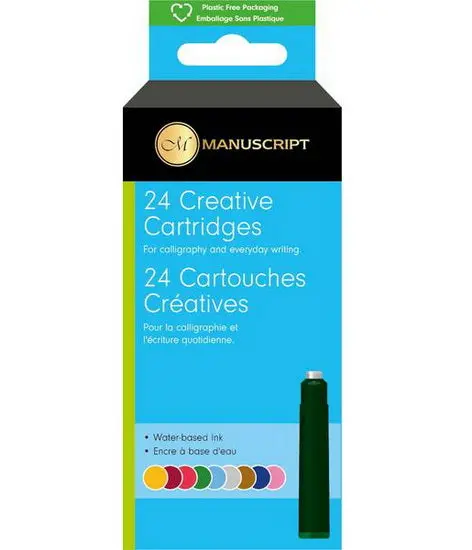 Assorted Ink Cartridge Pack – 24-Color Variety Set 1