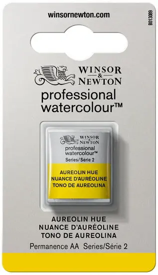 Aureolin Hue Watercolor Half Pan – Series 2 1