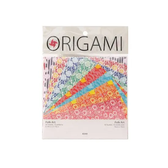 Authentic Japanese Origami Paper Pack – 24 Assorted Traditional Prints 1