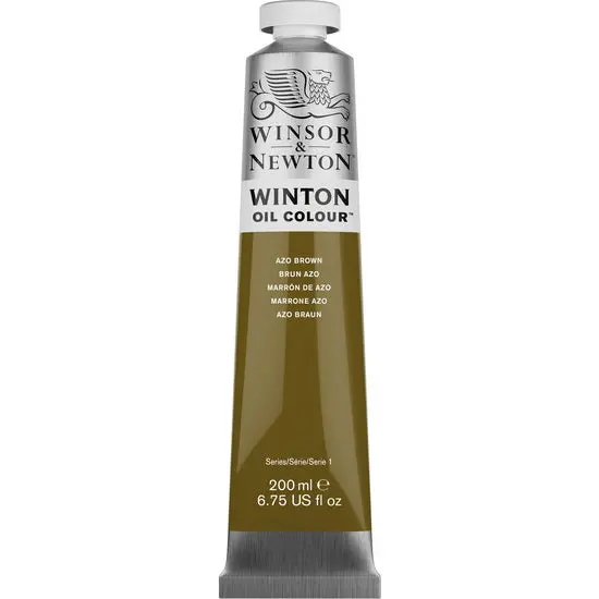 Azo Brown Winton Oil Paint – 200 Ml Studio-Grade 1