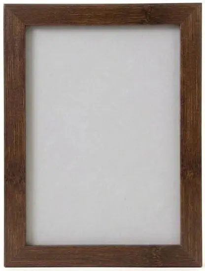 Bamboo-Finish Photo Frame – Mocha Tone, 11×14 Inches 1