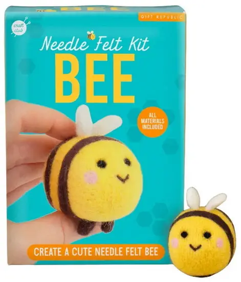 Bee-Themed Needle Felting Craft Kit 1