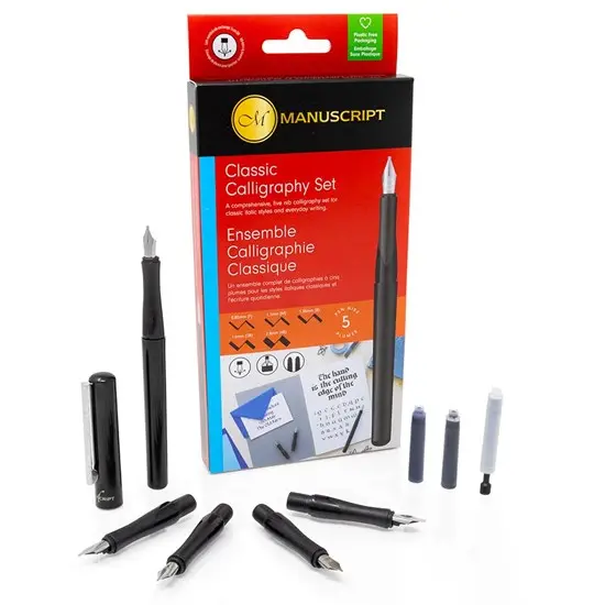 Beginner Calligraphy Kit – 5 Essential Tools For Hand Lettering 1