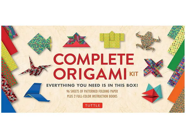 Beginner-Friendly Origami Kit: 98 Papers, 2 Instruction Books & 30 Projects 1