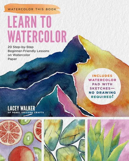 Beginner’S Watercolor Guide – 20 Step-By-Step Lessons On Premium Paper 1