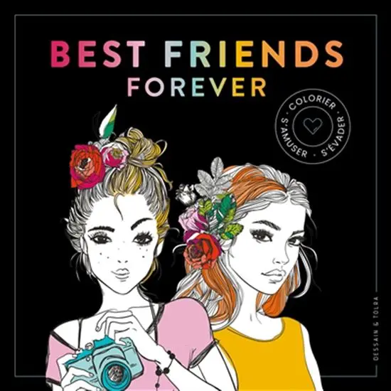 Best Friends Forever Themed Craft Sticker Set 1