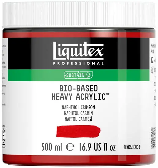 Bio Hb Acrylic Paint - 16Oz Naphthol Crimson (Series 2) 1