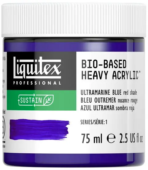 Bio Hb Acrylic Paint – Ultramarine Blue (Red Shade), 2.5Oz 1