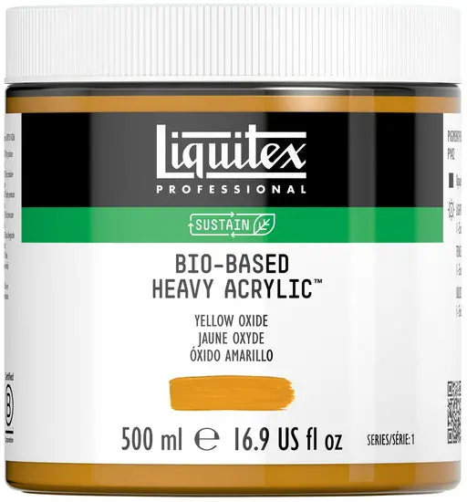Bio Hb Acrylic Paint – Yellow Oxide, 16 Oz, Series 1 1