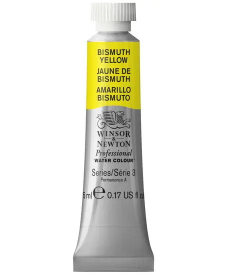 Bismuth Yellow Watercolor Paint Tube – 5Ml Professional Grade 1