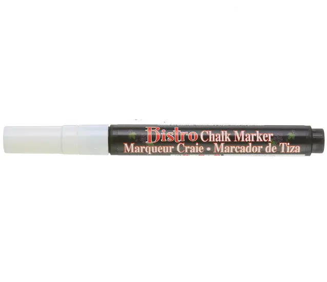Bistro Chalk Marker – Fine Tip, White Ink 1