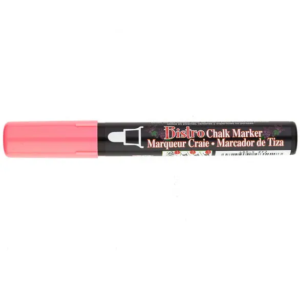 Bistro Chalk Marker – Medium Tip, Fluorescent Red 1