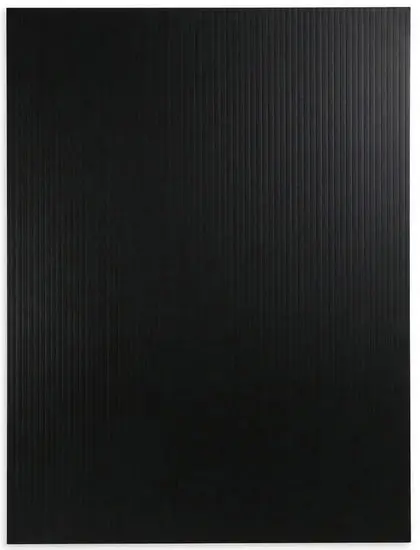 Black Corrugated Plastic Sheet – 11×14 Inches 1