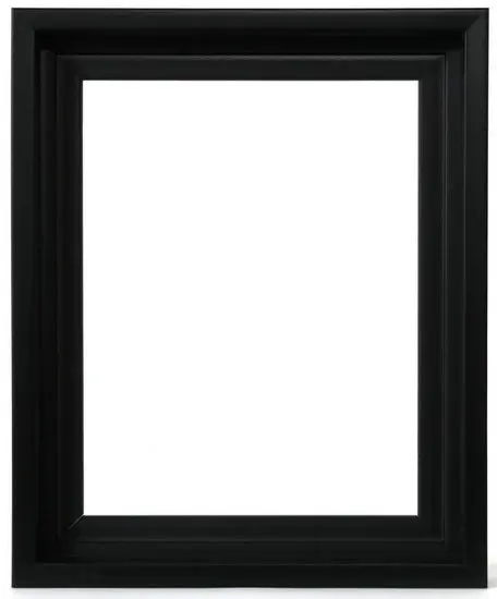 Black Floating Museum Frame – 12×16 Inch Sleek Wall Display 1
