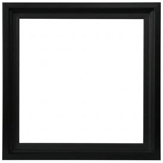 Black Floating Photo Frame – 16×16 Inches 1
