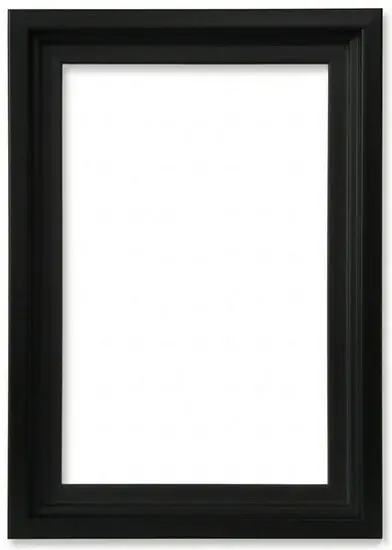 Black Floating Photo Frame – 5×7 Inch Sleek Edgeless Display 1
