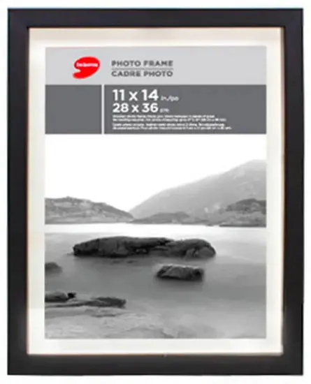 Black Floating Picture Frame – 11×14 Inch Display Style 1