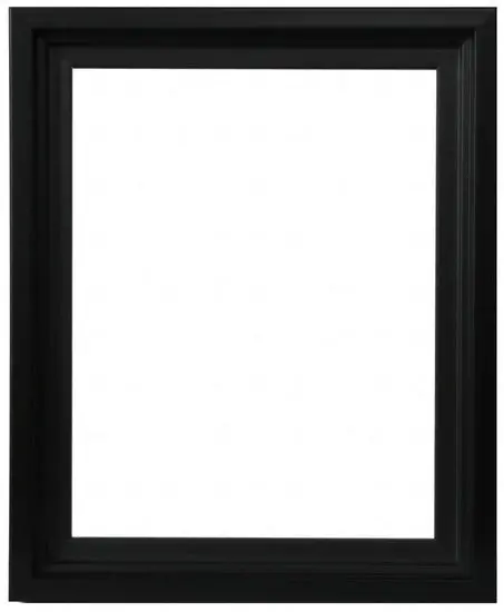 Black Floating Picture Frame – 24 X 30 Inches, Modern Gallery Style 1