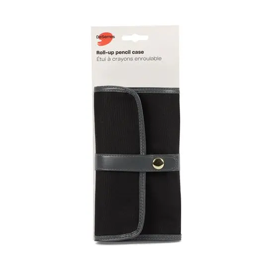 Black Pencil Wrap Organizer Sleeve 1