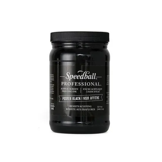 Black Screen Printing Ink – 32Oz (946Ml) Bottle 1