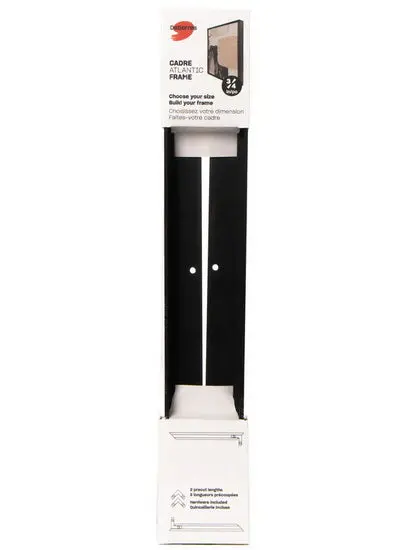 Black Standard Moulding System – 48 Inch Length 1