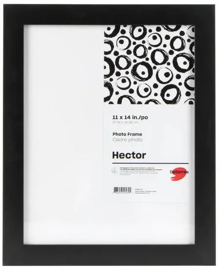 Black Wood Photo Frame – 11×14 Inch, Classic Matte Finish 1