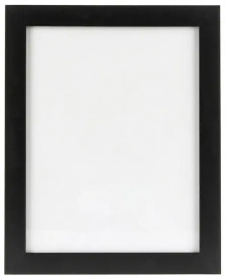 Black Wood Photo Frame – 8 X 10 Inches, Classic Slim Profile 1