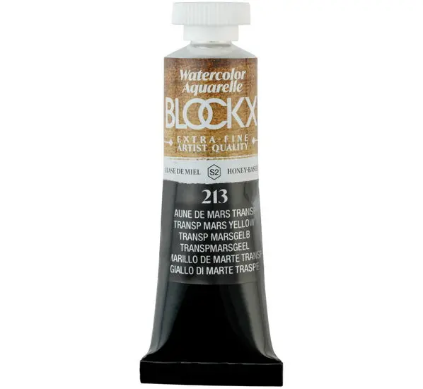 Blockx Transparent Watercolor – Mars Yellow, 15Ml Tube, Artist Quality 1