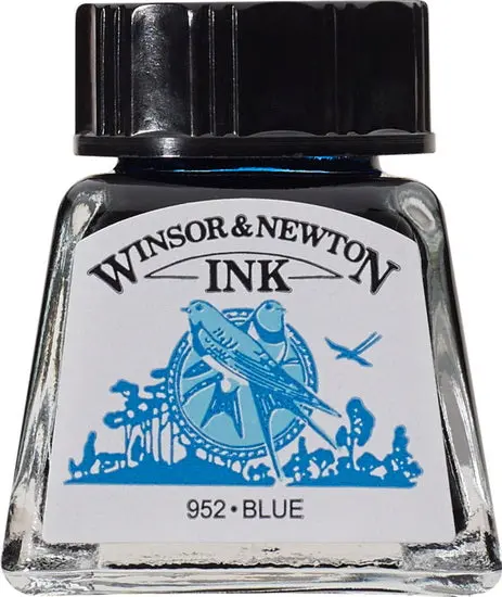 Blue Drawing Ink – 14Ml Bottle 1