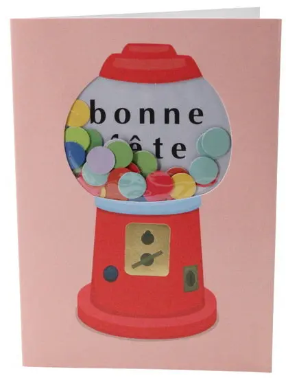Bonne Fête Gumball Machine – Candy Dispenser For Celebrations 1