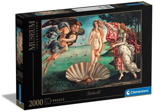 Botticelli'S Birth Of Venus Museum Replica Poster – 2000-Piece Jigsaw Puzzle 1