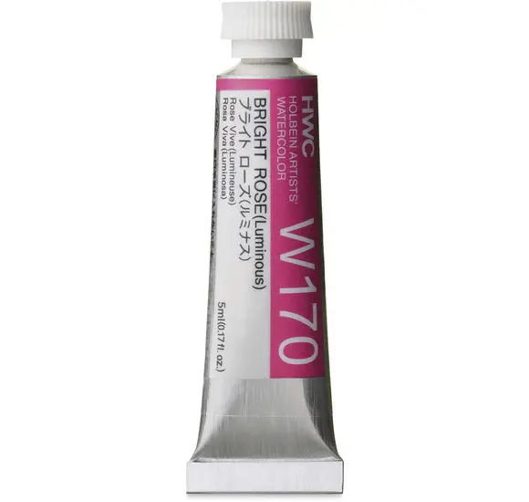 Bright Rose Watercolor Paint – Series B, 5Ml Tube 1