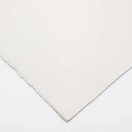 Bright White 100% Cotton Watercolor Paper – 140Lb Hot Press, 22×30 Inches 1
